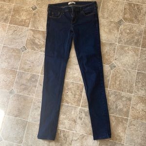 Dark wash Hollister tight skinny jeans